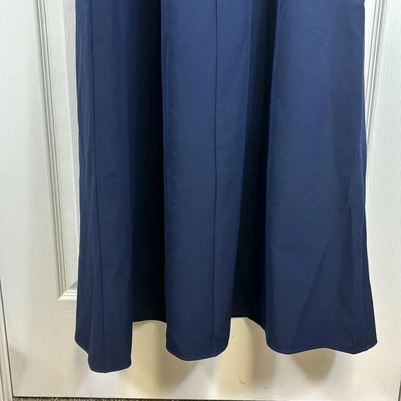 NWT Show Me Your Mumu navy Zurich knot gown sz xs - Picture 10 of 12